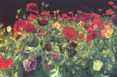 John Singer Sargent Poppies France oil painting art
